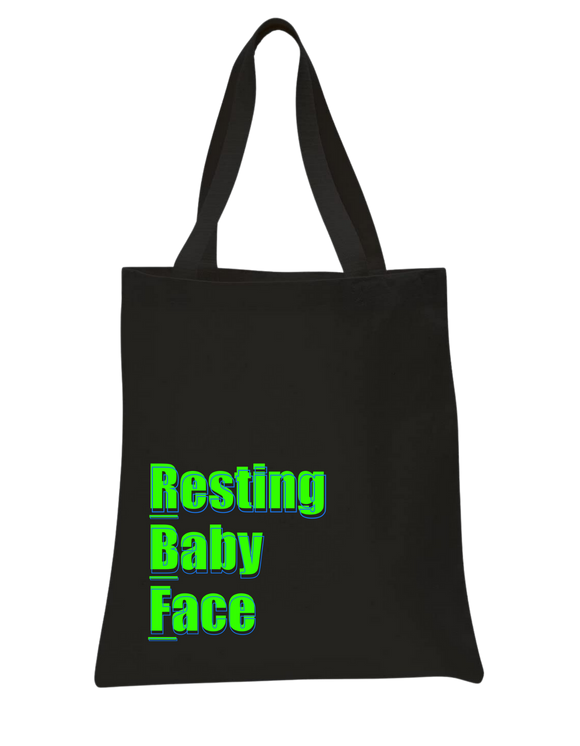 Resting Baby Face™ Tote Bag